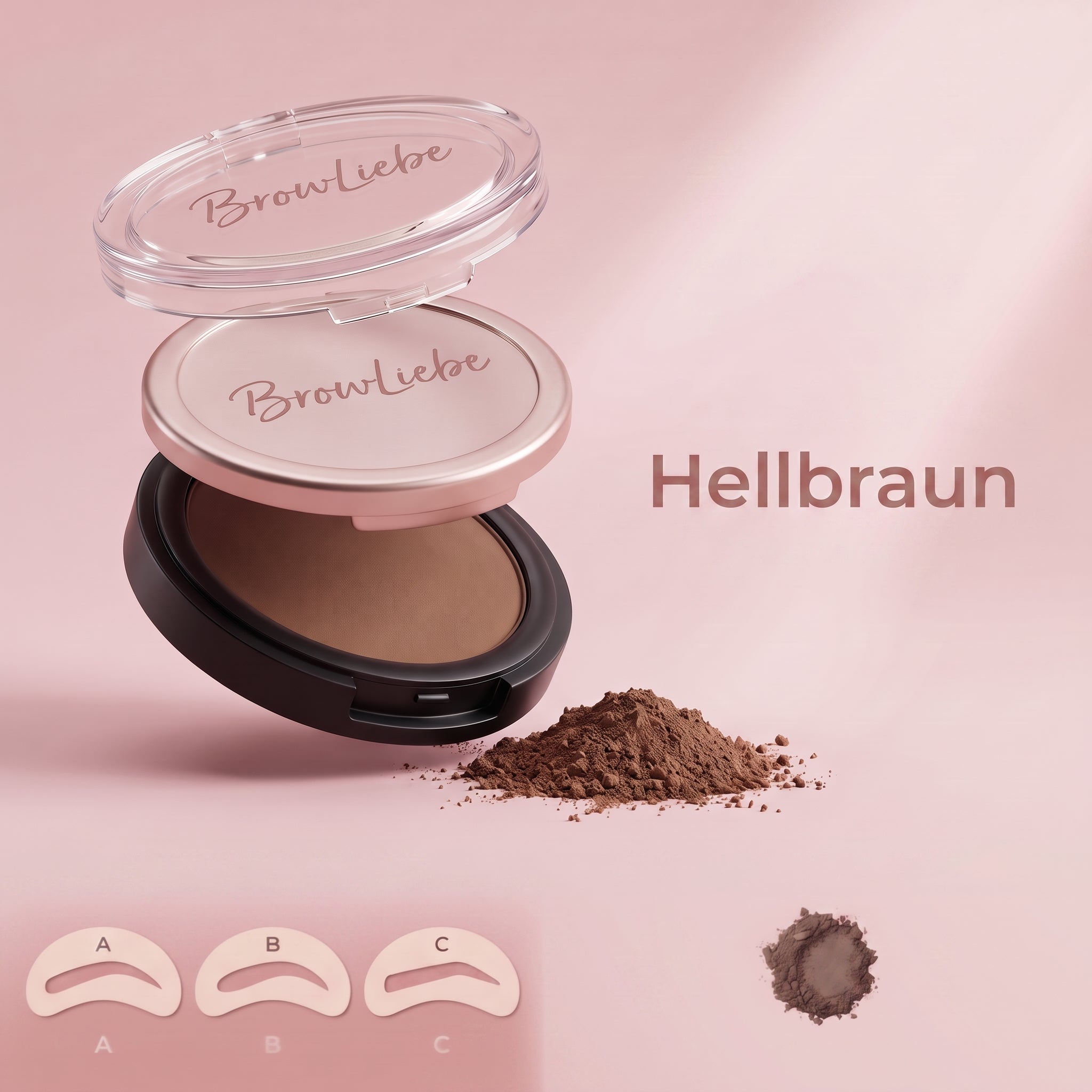 BrowLiebe - Hellbraune Augenbrauen