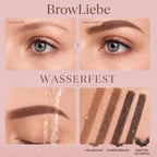 BrowLiebe - Dunkelbraune Augenbrauen