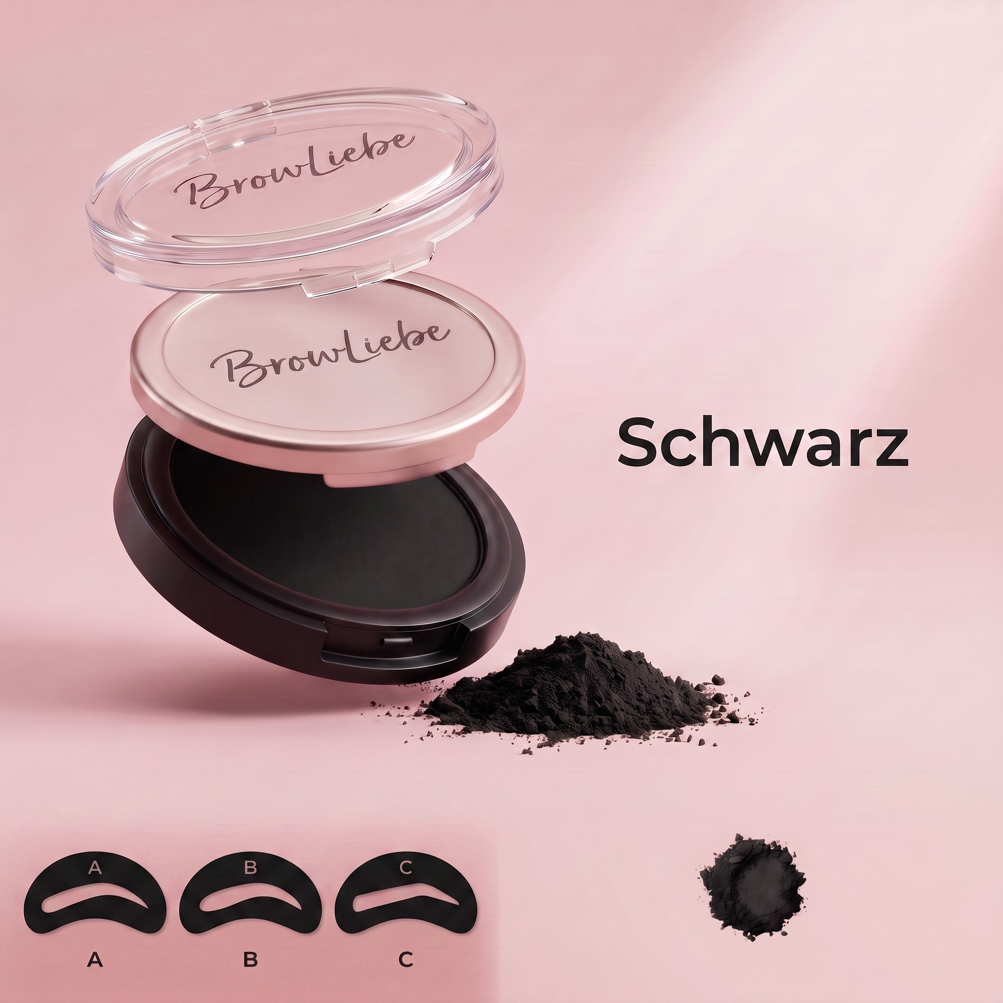 BrowLiebe - Schwarze Augenbrauen